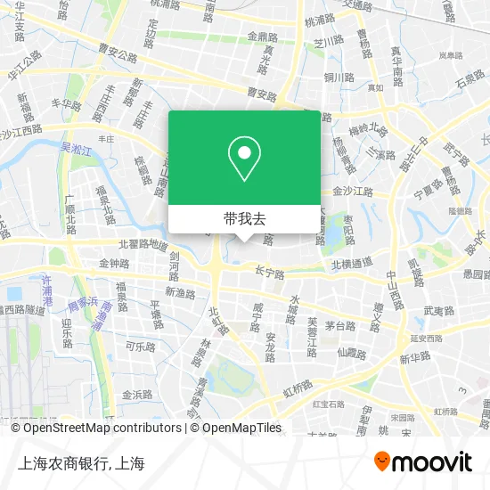 上海农商银行地图