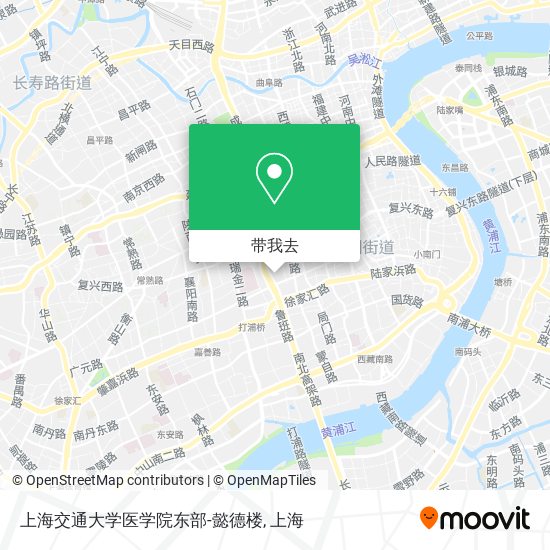 上海交通大学医学院东部-懿德楼地图