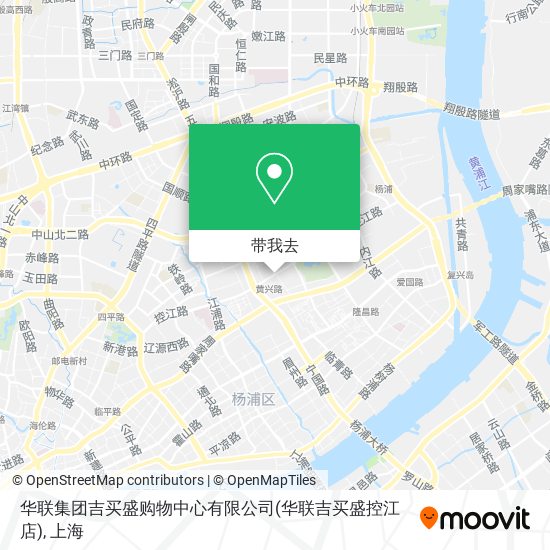 华联集团吉买盛购物中心有限公司(华联吉买盛控江店)地图