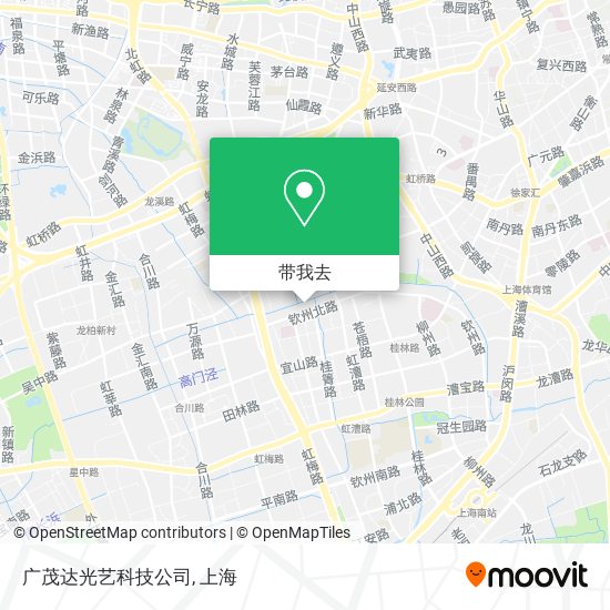 广茂达光艺科技公司地图
