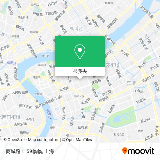 商城路1159临临地图