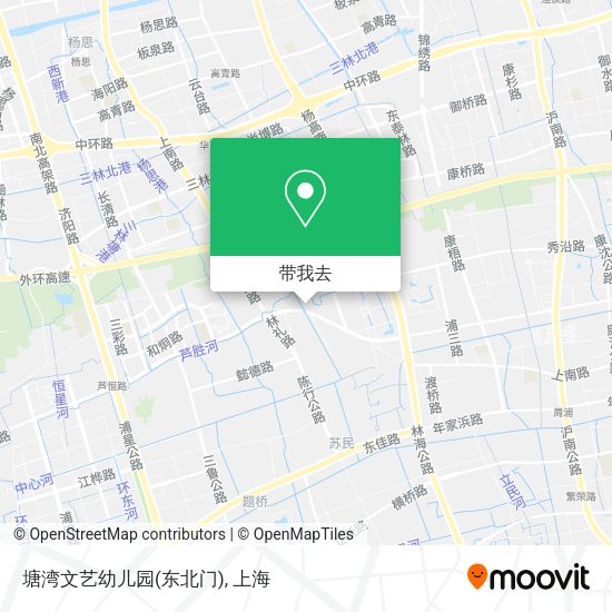 塘湾文艺幼儿园(东北门)地图