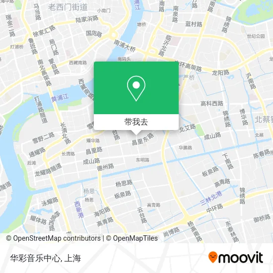 华彩音乐中心地图