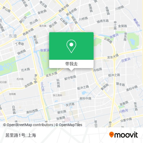 居里路1号地图