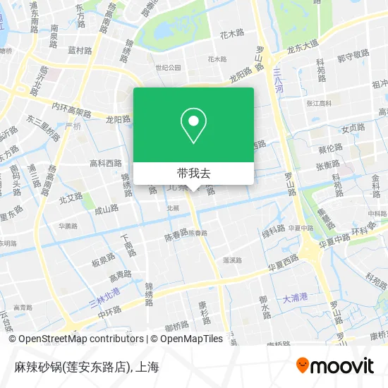 麻辣砂锅(莲安东路店)地图