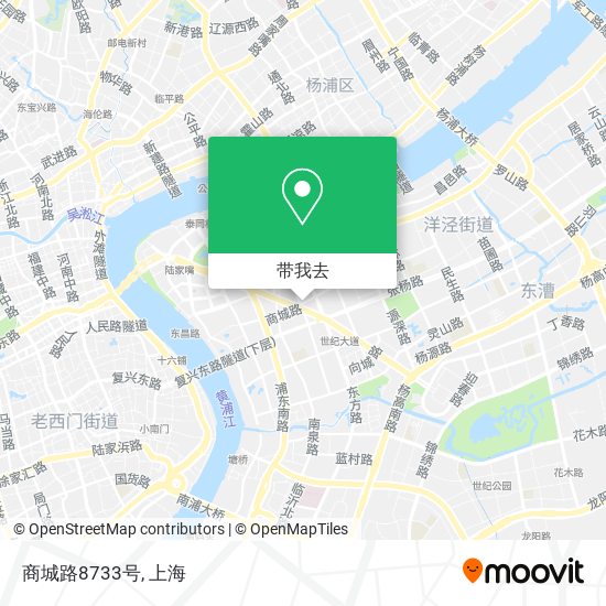 商城路8733号地图