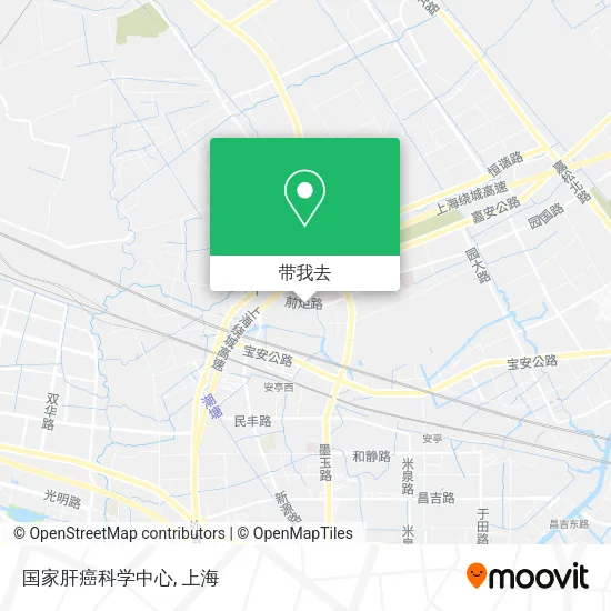 国家肝癌科学中心地图