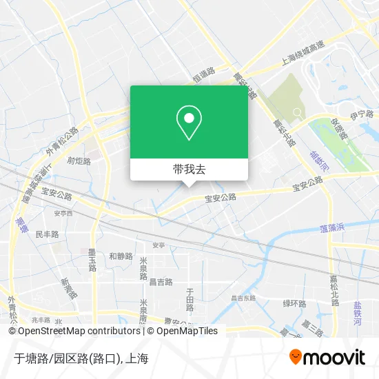 于塘路/园区路(路口)地图