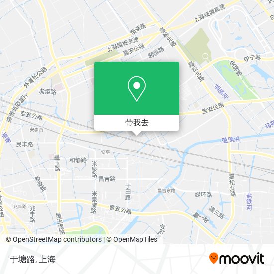 于塘路地图