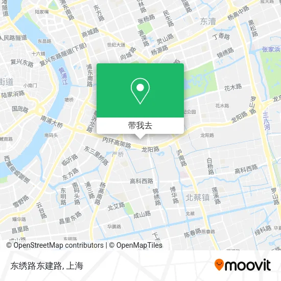 东绣路东建路地图