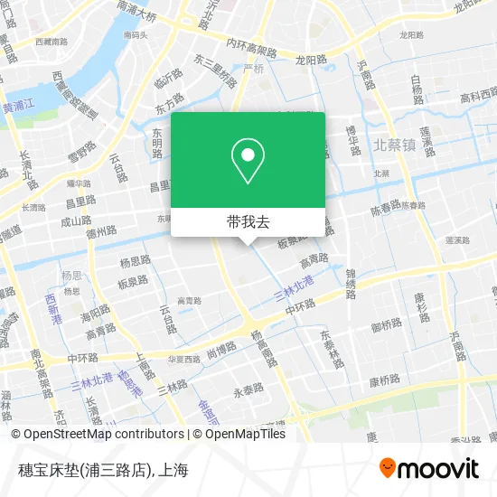 穗宝床垫(浦三路店)地图