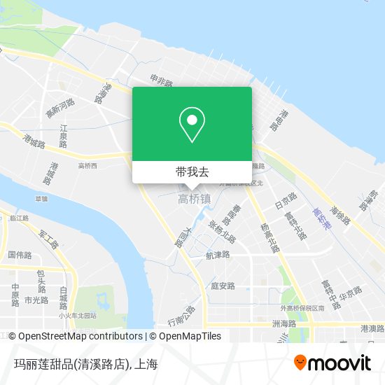 玛丽莲甜品(清溪路店)地图