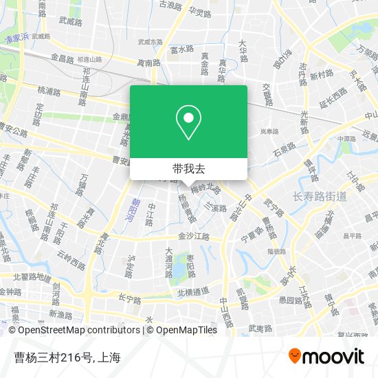 曹杨三村216号地图