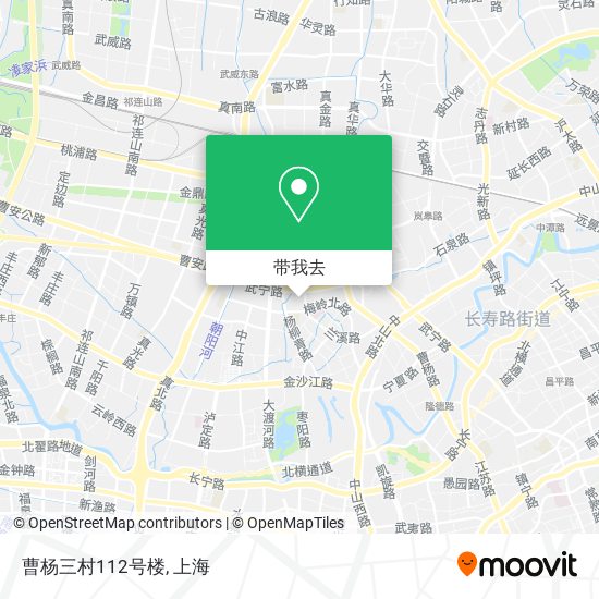 曹杨三村112号楼地图