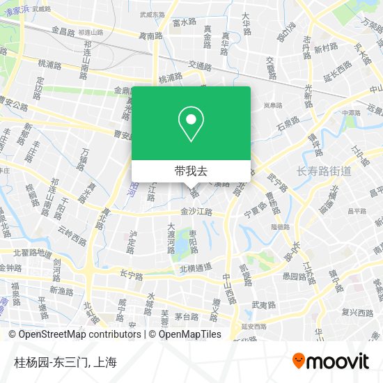 桂杨园-东三门地图