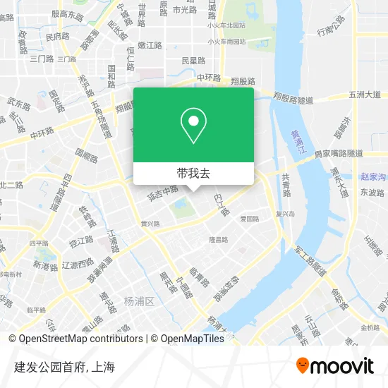 建发公园首府地图