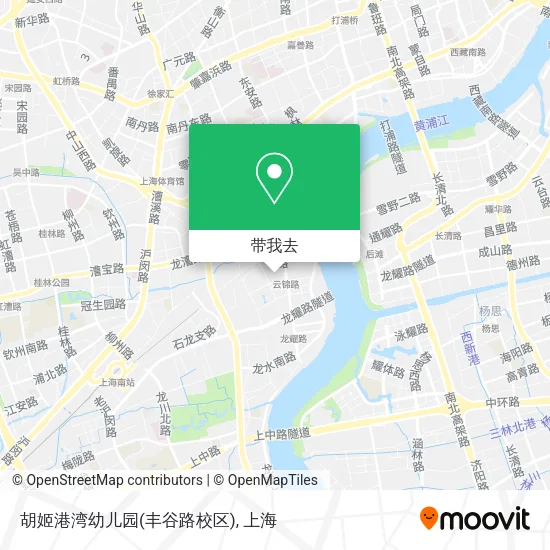 胡姬港湾幼儿园(丰谷路校区)地图