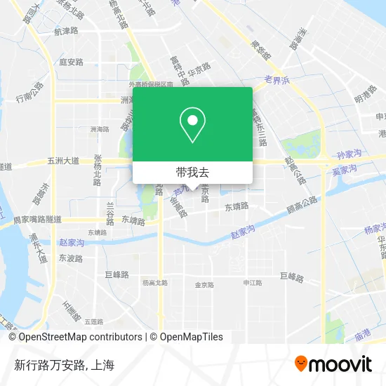 新行路万安路地图