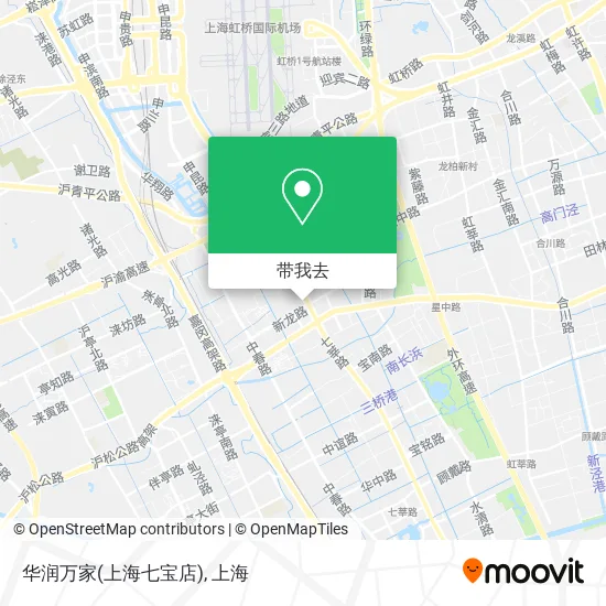 华润万家(上海七宝店)地图