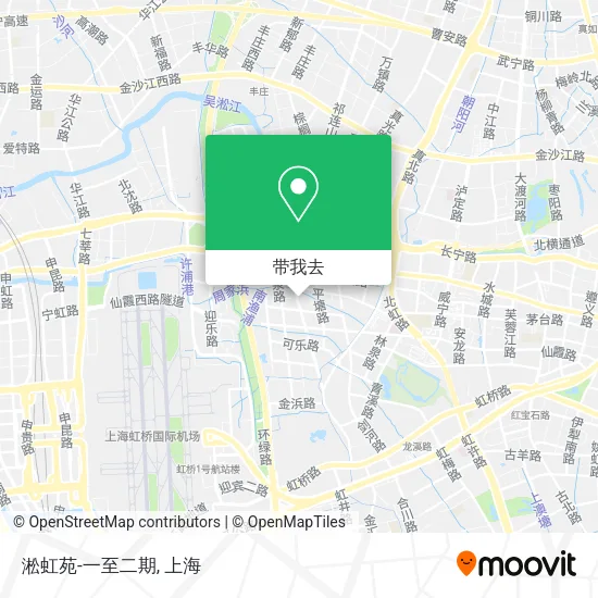 淞虹苑-一至二期地图