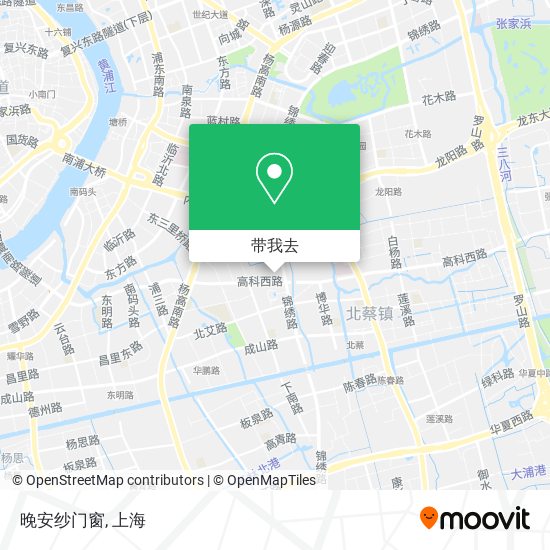 晚安纱门窗地图