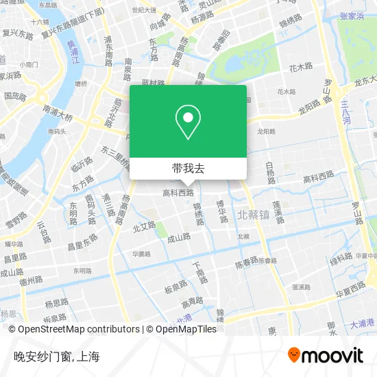 晚安纱门窗地图