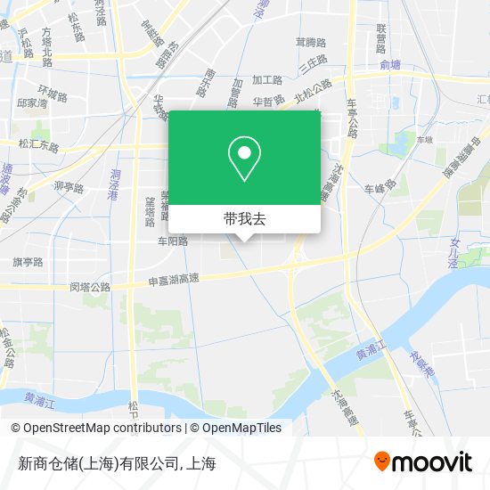新商仓储(上海)有限公司地图
