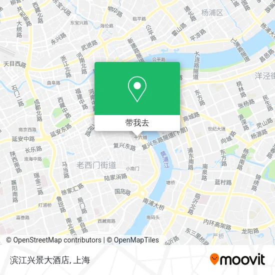 滨江兴景大酒店地图