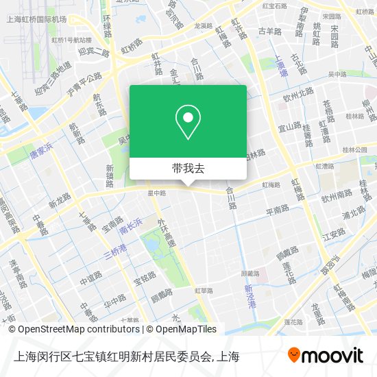 上海闵行区七宝镇红明新村居民委员会地图
