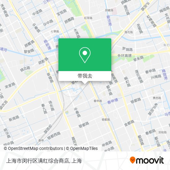 上海市闵行区满红综合商店地图