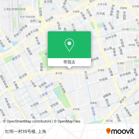 红明一村35号楼地图