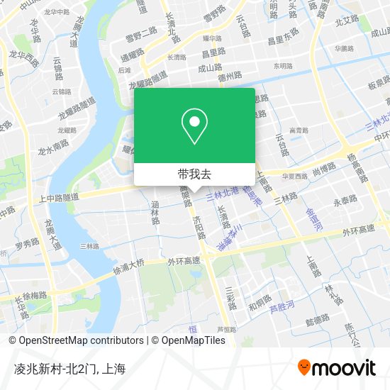 凌兆新村-北2门地图