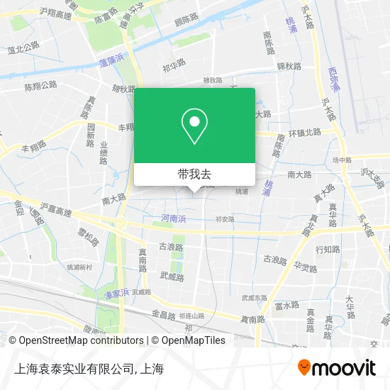 上海袁泰实业有限公司地图