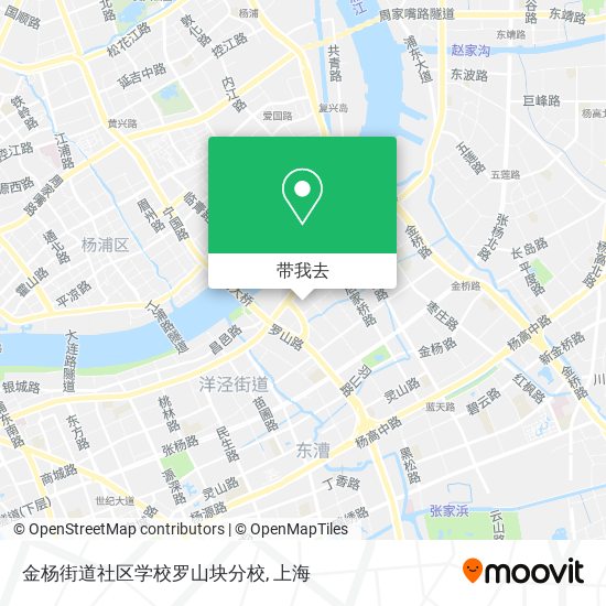 金杨街道社区学校罗山块分校地图