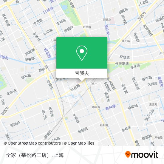 全家（莘松路三店）地图