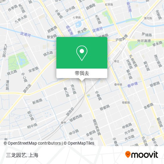 三龙园艺地图