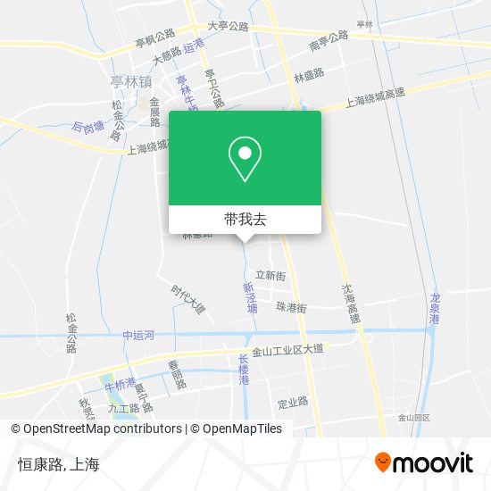 恒康路地图