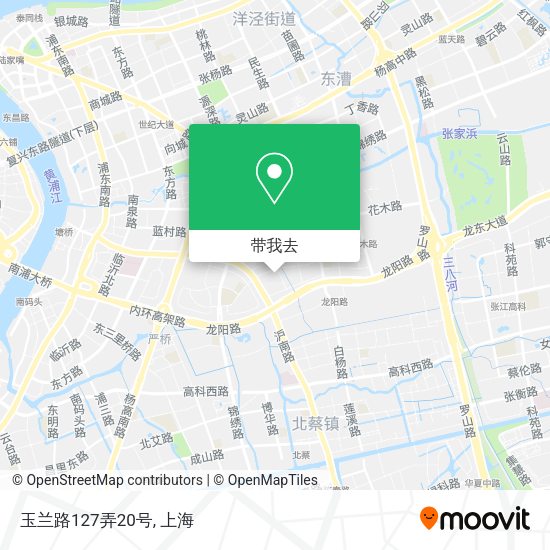 玉兰路127弄20号地图