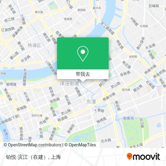 铂悦·滨江（在建）地图