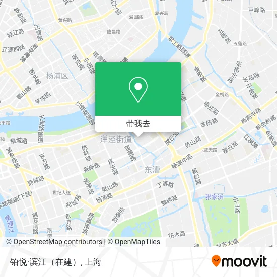 铂悦·滨江（在建）地图