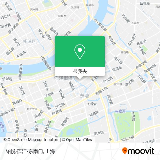 铂悦·滨江-东南门地图