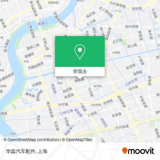 华蕊汽车配件地图