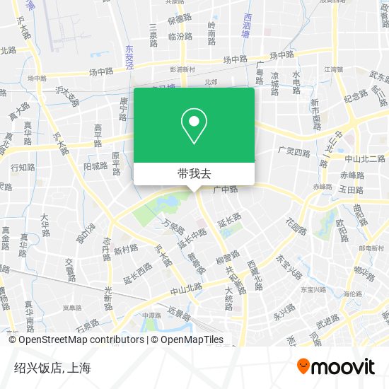 绍兴饭店地图