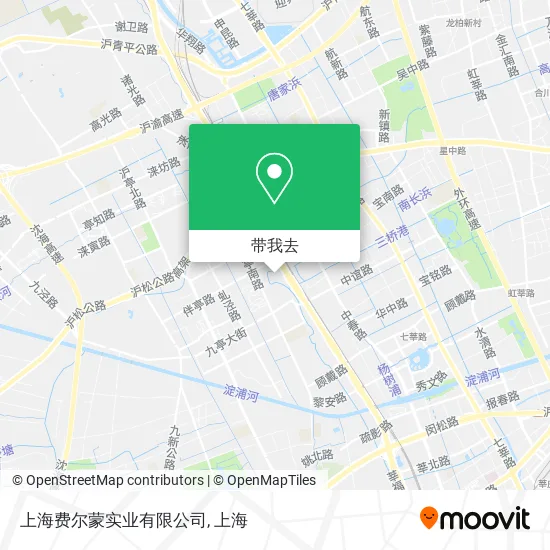 上海费尔蒙实业有限公司地图