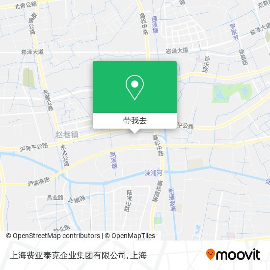 上海费亚泰克企业集团有限公司地图