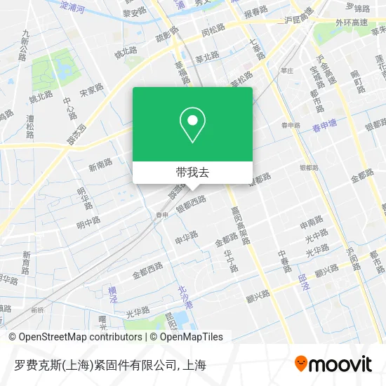 罗费克斯(上海)紧固件有限公司地图