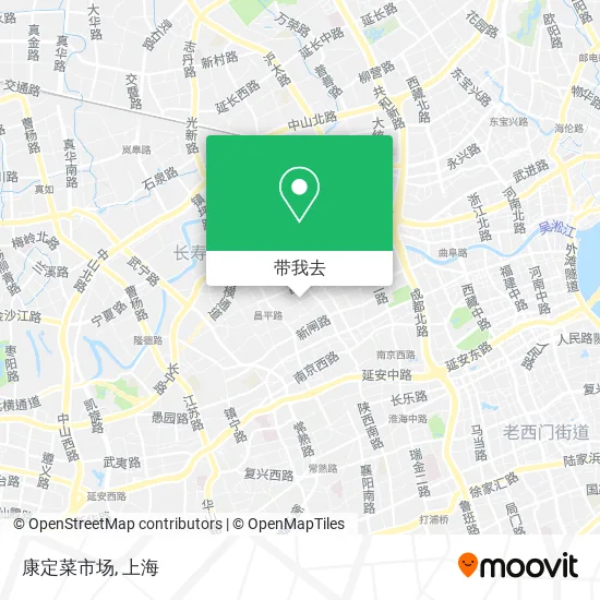 康定菜市场地图