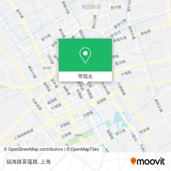 福海路富蕴路地图