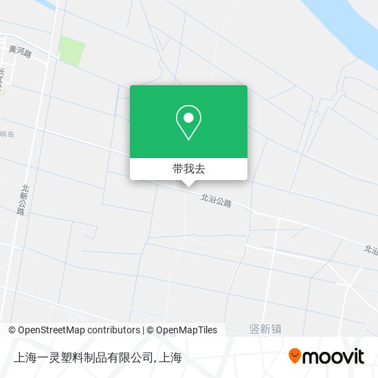 上海一灵塑料制品有限公司地图