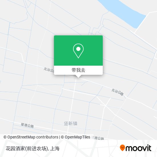 花园酒家(前进农场)地图